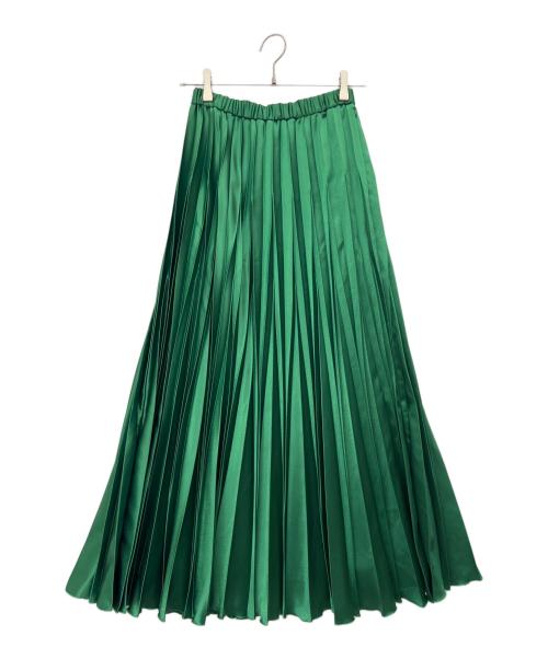 UN3D.（アンスリード）UN3D. (アンスリード) ロングスカート グリーン サイズ:38の古着・服飾アイテム
