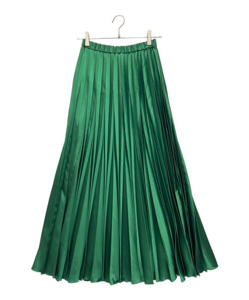 UN3D.（アンスリード）UN3D. (アンスリード) ロングスカート グリーン サイズ:38の古着・服飾アイテム