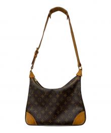 LOUIS VUITTON（ルイ ヴィトン）の古着「ショルダーバッグ ブローニュ30 モノグラム」｜ブラウン
