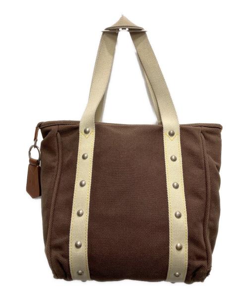 LOUIS VUITTON（ルイ ヴィトン）LOUIS VUITTON (ルイ ヴィトン) LOUIS VUITTON トートバッグ M80663 アンティグア カバ MM ブラウンの古着・服飾アイテム