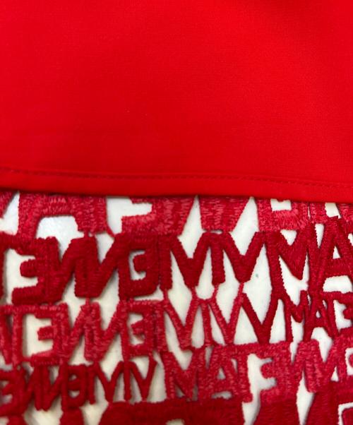 VIVIENNE TAM（ヴィヴィアンタム）VIVIENNE TAM (ヴィヴィアンタム) 半袖ワンピース レッド サイズ:40の古着・服飾アイテム