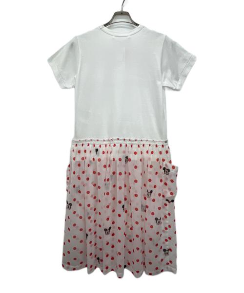 COMME des GARCONS GIRL（コムデギャルソンガール）COMME des GARCONS GIRL (コムデギャルソンガール) 半袖ワンピース ホワイト サイズ:Sの古着・服飾アイテム