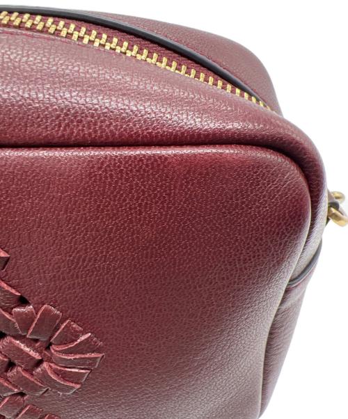 ANYA HINDMARCH（アニヤ・ハインドマーチ）ANYA HINDMARCH (アニヤハインドマーチ) ショルダーバッグ ブラウンの古着・服飾アイテム