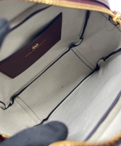 ANYA HINDMARCH（アニヤ・ハインドマーチ）ANYA HINDMARCH (アニヤハインドマーチ) ショルダーバッグ ブラウンの古着・服飾アイテム