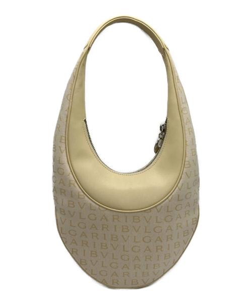 BVLGARI（ブルガリ）BVLGARI (ブルガリ) ショルダーバッグ ベージュの古着・服飾アイテム