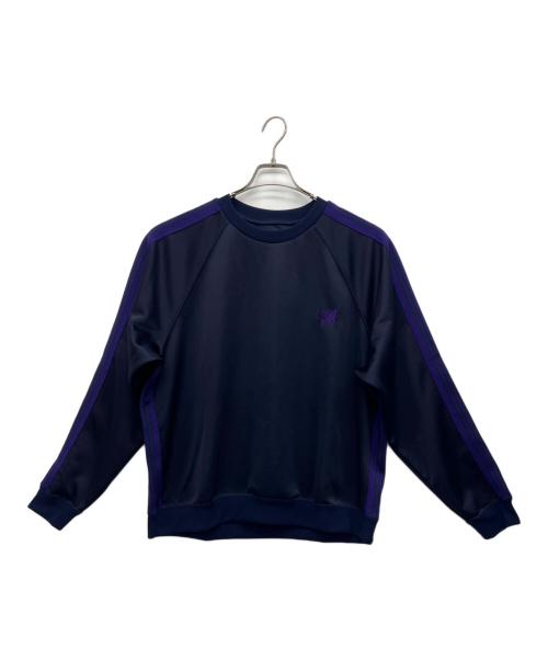 Needles（ニードルズ）Needles (ニードルズ) ジャージ ネイビー×パープル サイズ:Lの古着・服飾アイテム