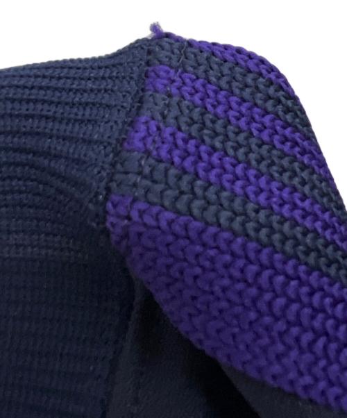 Needles（ニードルズ）Needles (ニードルズ) ジャージ ネイビー×パープル サイズ:Lの古着・服飾アイテム