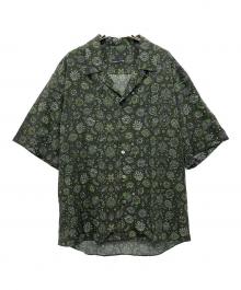 LAD MUSICIAN（ラッドミュージシャン）の古着「半袖シャツ」｜オリーブ