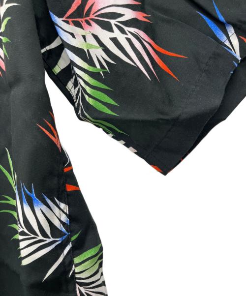 MONKEY TIME（モンキータイム）MONKEY TIME (モンキータイム) 半袖シャツ ブラック×レッド サイズ:Mの古着・服飾アイテム