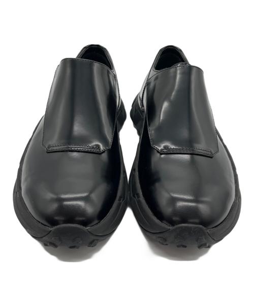 ATTACHMENT（アタッチメント）ATTACHMENT (アタッチメント) カウハイド カバードスニーカー ブラック サイズ:42の古着・服飾アイテム