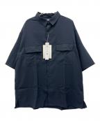 THE SHOP TKザショップティーケー）の古着「半袖シャツ」｜ネイビー