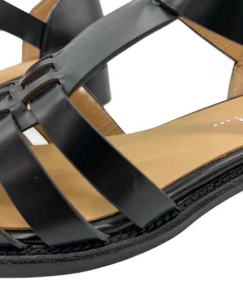 MOHI（モヒ）MOHI (モヒ) グルカサンダル ブラック サイズ:37の古着・服飾アイテム