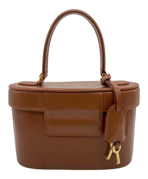 GUCCI（グッチ）GUCCI (グッチ) バニティバッグ ブラウンの古着・服飾アイテム