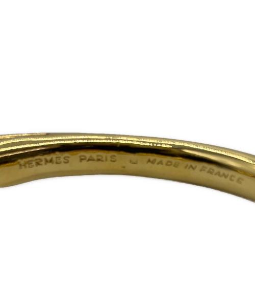HERMES（エルメス）HERMES (エルメス) シュバルホースオープンバングルの古着・服飾アイテム
