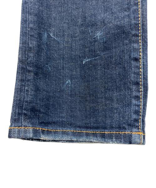 DSQUARED2（ディースクエアード）DSQUARED2 (ディースクエアード) ダメージ加工デニムパンツ ブルー サイズ:46の古着・服飾アイテム