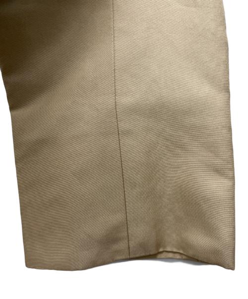 UNITED ARROWS TOKYO（ユナイテッドアローズトウキョウ）UNITED ARROWS TOKYO (ユナイテッドアローズトウキョウ) ノーカラー ベルト コート ベージュ サイズ:38の古着・服飾アイテム