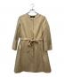 UNITED ARROWS TOKYO（ユナイテッドアローズトウキョウ）の古着「ノーカラー ベルト コート」｜ベージュ