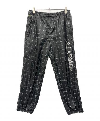 Supreme✕ラコステ 黒 ロゴ入りナイロンパンツ　Lサイズ 1102000428835644_01_8990w.jpeg
