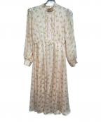 ANAYIアナイ）の古着「長袖ワンピース」｜ピンク