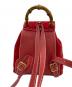 GUCCI (グッチ) バンブーリュック レッド：22000円