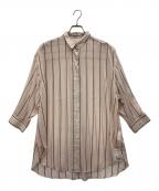 Spick and Spanスピック＆スパン）の古着「長袖シャツ」｜ピンク