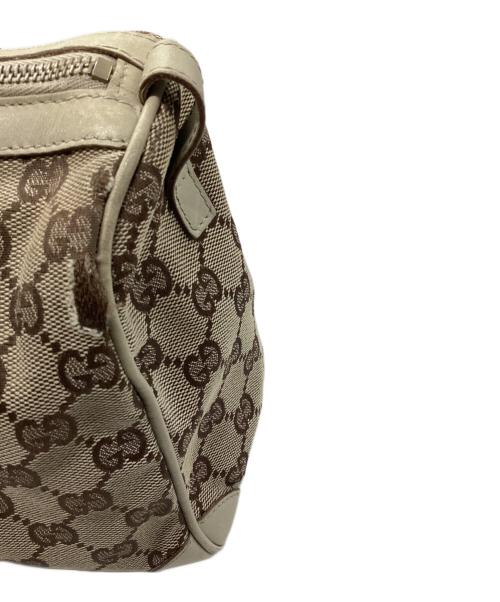 GUCCI（グッチ）GUCCI (グッチ) ミニボストンバッグ ベージュの古着・服飾アイテム