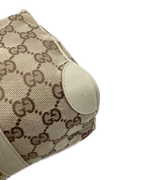 GUCCI（グッチ）GUCCI (グッチ) ミニボストンバッグ ベージュの古着・服飾アイテム