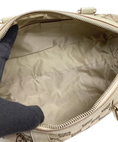 GUCCI（グッチ）GUCCI (グッチ) ミニボストンバッグ ベージュの古着・服飾アイテム