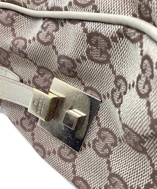 GUCCI（グッチ）GUCCI (グッチ) ミニボストンバッグ ベージュの古着・服飾アイテム