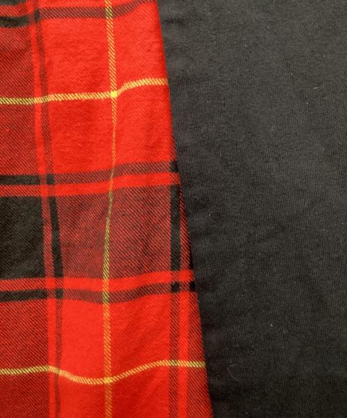 s'yte（サイト）s'yte (サイト) 長袖カットソー ブラック×レッド サイズ:3の古着・服飾アイテム