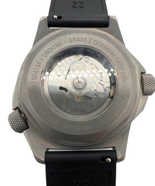 UNDONE（アンダーン）UNDONE (アンダーン) クロノグラフ AQUADEEP ブラックの古着・服飾アイテム