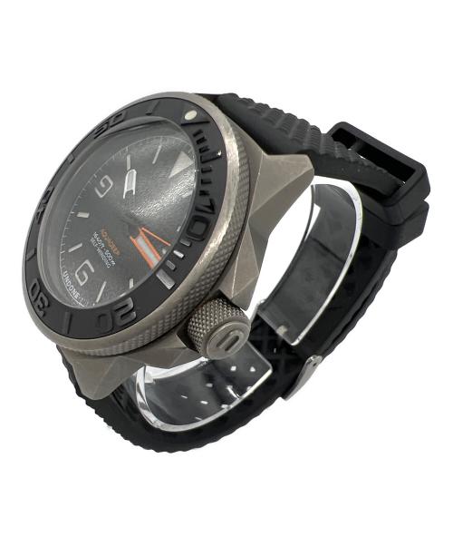 UNDONE（アンダーン）UNDONE (アンダーン) クロノグラフ AQUADEEP ブラックの古着・服飾アイテム