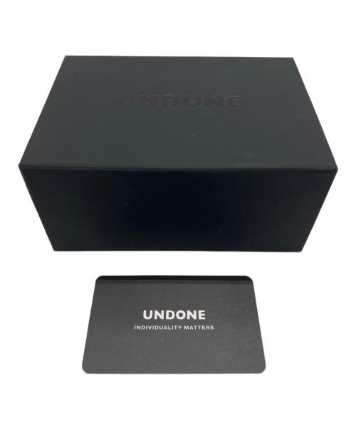 UNDONE（アンダーン）UNDONE (アンダーン) クロノグラフ AQUADEEP ブラックの古着・服飾アイテム