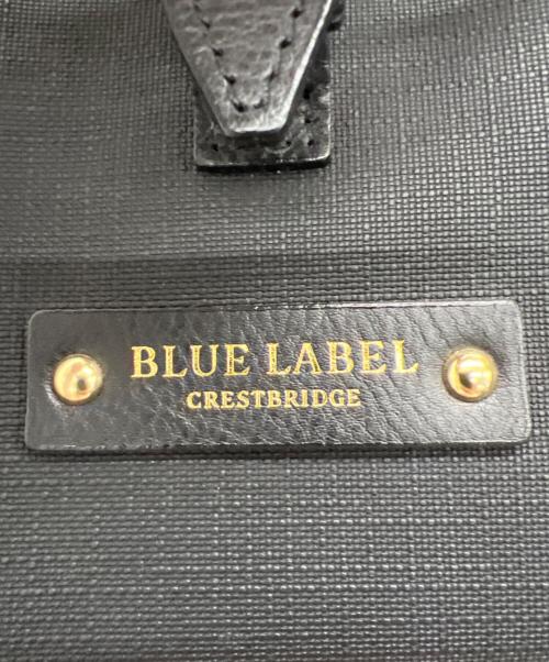 BLUE LABEL CRESTBRIDGE（ブルーレーベルクレストブリッジ）BLUE LABEL CRESTBRIDGE (ブルーレーベルクレストブリッジ) リュック ブラックの古着・服飾アイテム