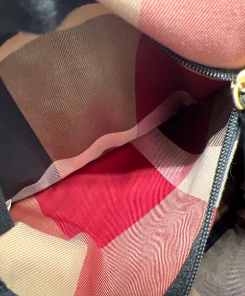 BLUE LABEL CRESTBRIDGE（ブルーレーベルクレストブリッジ）BLUE LABEL CRESTBRIDGE (ブルーレーベルクレストブリッジ) リュック ブラックの古着・服飾アイテム