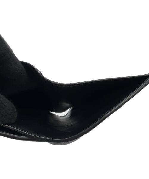 BOTTEGA VENETA（ボッテガベネタ）BOTTEGA VENETA (ボッテガベネタ) 2つ折り財布 ブラックの古着・服飾アイテム