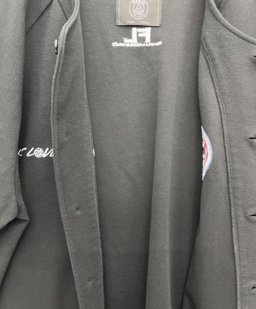 Paris Saint-Germain（パリサンジェルマン）Paris Saint-Germain (パリサンジェルマン) FUTURA LABORATORIES (フューチュラ ラボラトリーズ) ベースボールシャツ ブラック サイズ:Lの古着・服飾アイテム