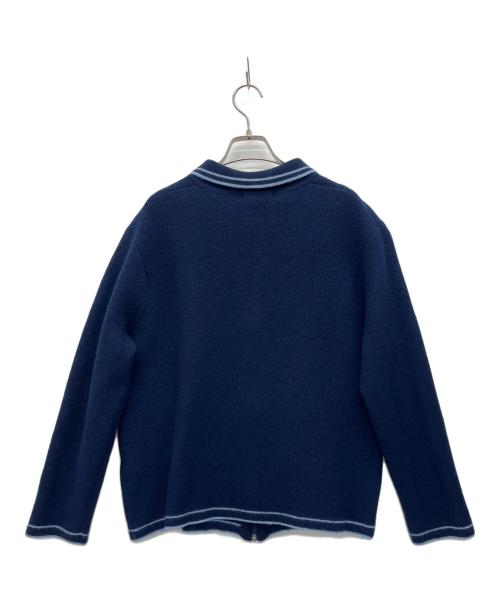 SUPREME（シュプリーム）SUPREME (シュプリーム) ニットジャケット ネイビー サイズ:XXLの古着・服飾アイテム