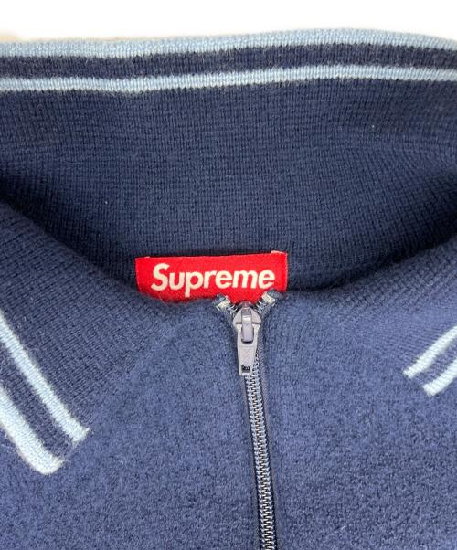 SUPREME（シュプリーム）SUPREME (シュプリーム) ニットジャケット ネイビー サイズ:XXLの古着・服飾アイテム