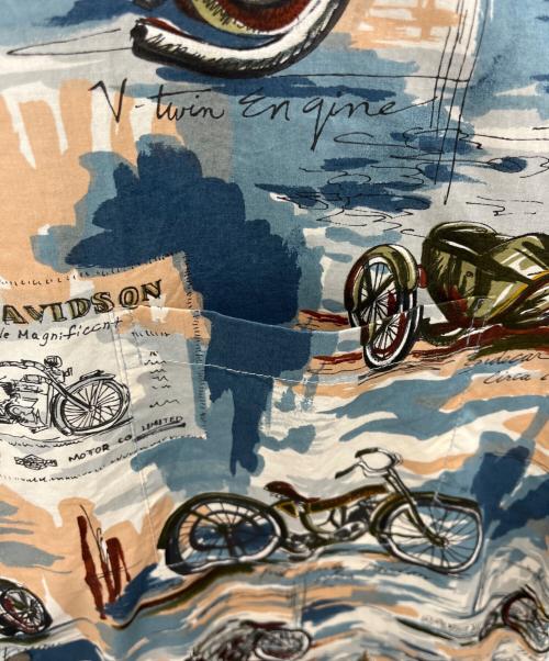 HARLEY-DAVIDSON（ハーレーダビッドソン）HARLEY-DAVIDSON (ハーレーダビッドソン) 半袖シャツ マルチカラー サイズ:XLの古着・服飾アイテム