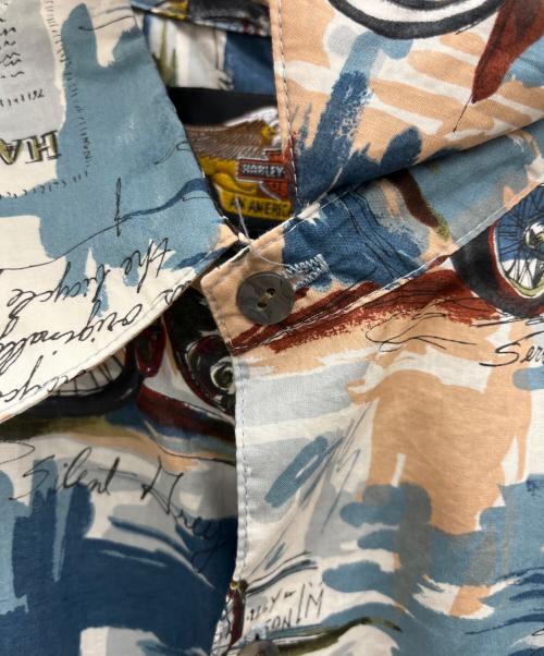 HARLEY-DAVIDSON（ハーレーダビッドソン）HARLEY-DAVIDSON (ハーレーダビッドソン) 半袖シャツ マルチカラー サイズ:XLの古着・服飾アイテム