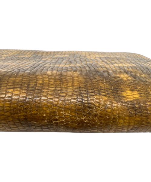 MIU MIU（ミュウミュウ）MIU MIU (ミュウミュウ) 長財布 イエローの古着・服飾アイテム