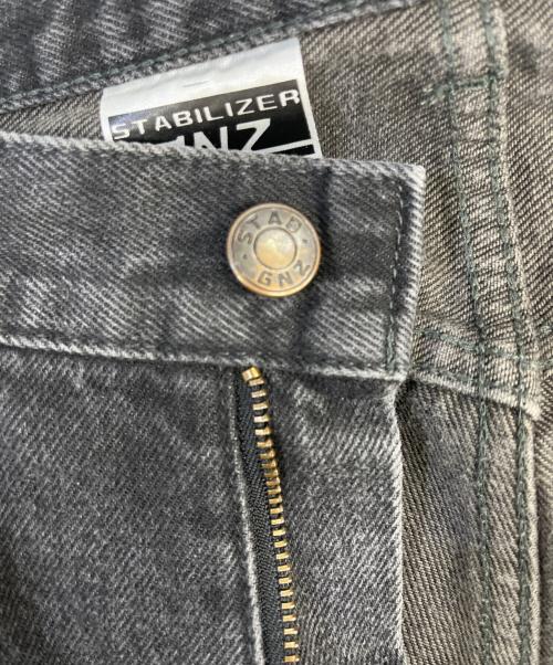STABILIZER gnz（スタビライザージーンズ）STABILIZER gnz (スタビライザージーンズ) デニムパンツ ブラック サイズ:Mの古着・服飾アイテム