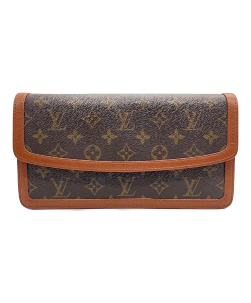 LOUIS VUITTON（ルイ ヴィトン）LOUIS VUITTON (ルイ ヴィトン) セカンドバッグ ポシェットダムPM モノグラム  ブラウンの古着・服飾アイテム