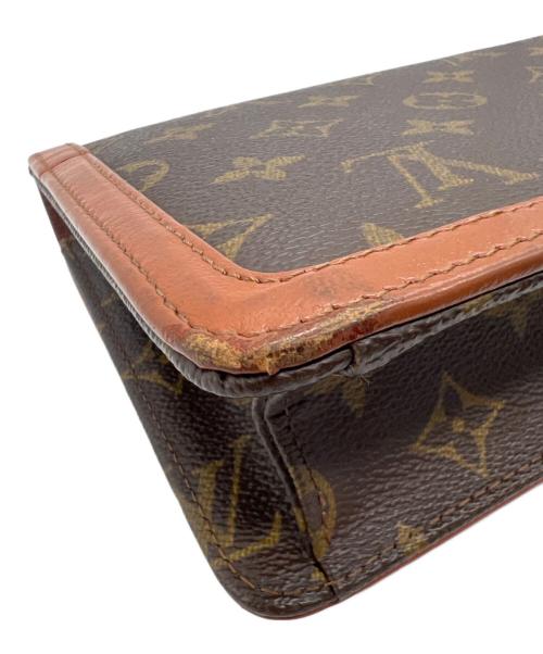 LOUIS VUITTON（ルイ ヴィトン）LOUIS VUITTON (ルイ ヴィトン) セカンドバッグ ポシェットダムPM モノグラム  ブラウンの古着・服飾アイテム