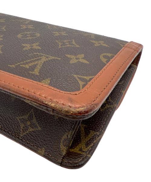 LOUIS VUITTON（ルイ ヴィトン）LOUIS VUITTON (ルイ ヴィトン) セカンドバッグ ポシェットダムPM モノグラム  ブラウンの古着・服飾アイテム