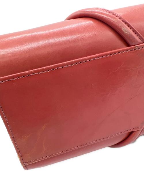 DRIES VAN NOTEN（ドリスヴァンノッテン）DRIES VAN NOTEN (ドリスヴァンノッテン) ハンドバッグ レッドの古着・服飾アイテム