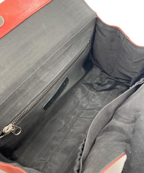 DRIES VAN NOTEN（ドリスヴァンノッテン）DRIES VAN NOTEN (ドリスヴァンノッテン) ハンドバッグ レッドの古着・服飾アイテム