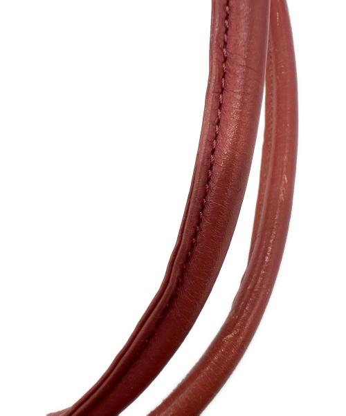 DRIES VAN NOTEN（ドリスヴァンノッテン）DRIES VAN NOTEN (ドリスヴァンノッテン) ハンドバッグ レッドの古着・服飾アイテム