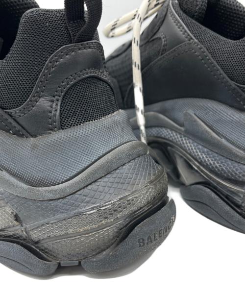 BALENCIAGA（バレンシアガ）BALENCIAGA (バレンシアガ) TRIPLE S ブラック サイズ:25の古着・服飾アイテム